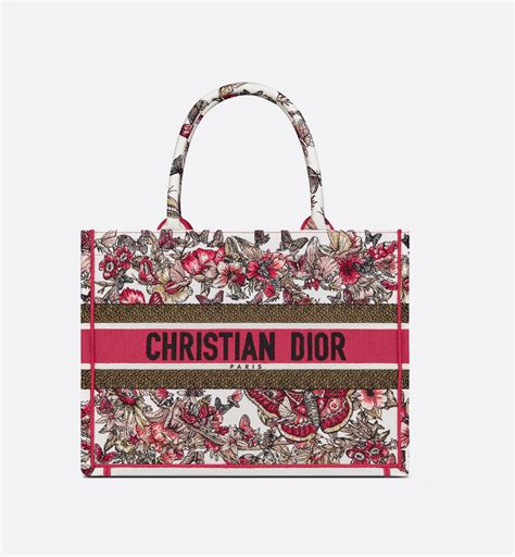 dior tote bag butterfly